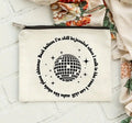 Bejeweled Taylor Swift Canvas Makeup / Cosmetic Bag