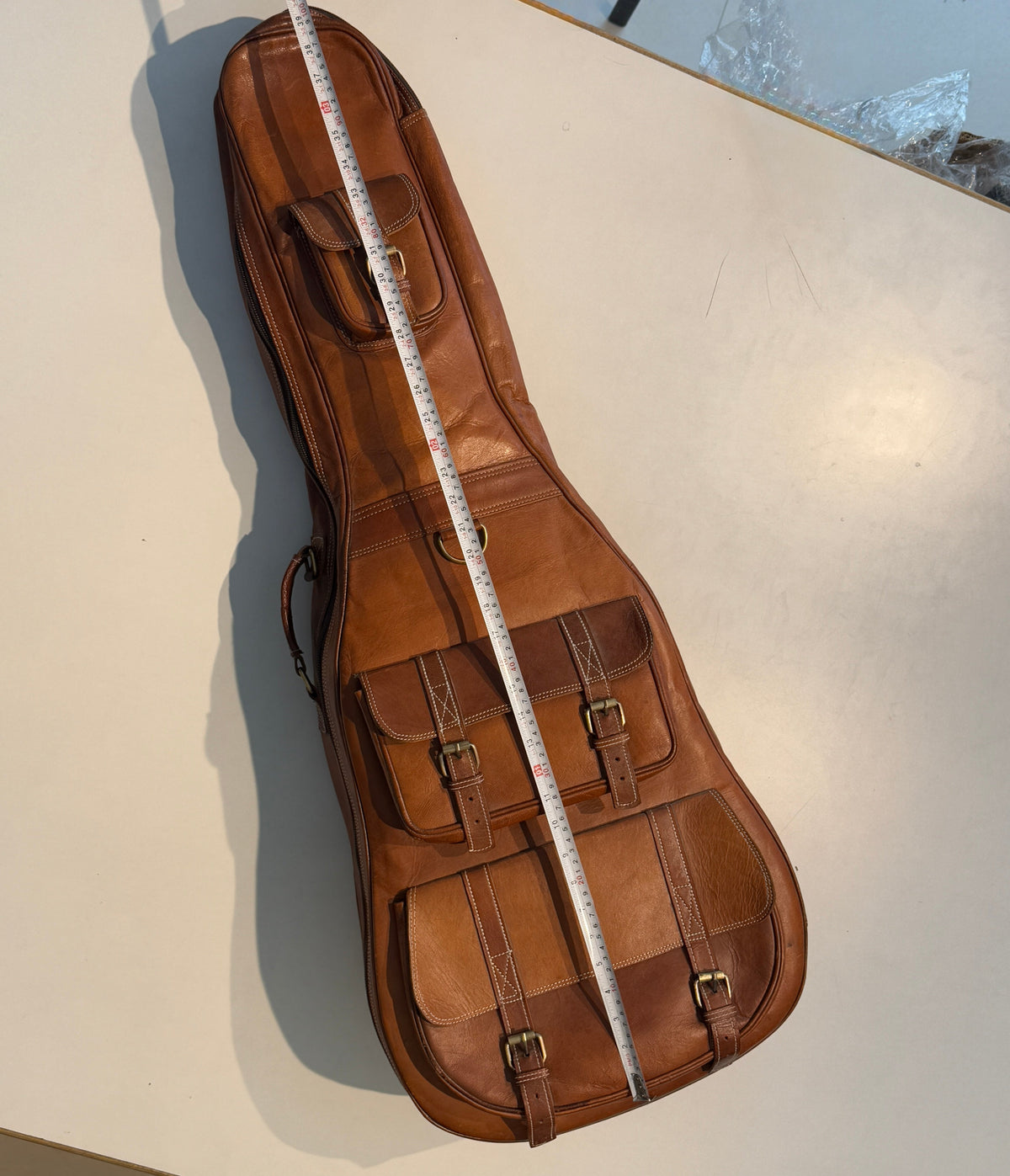 Personalized Leather Guitar Case