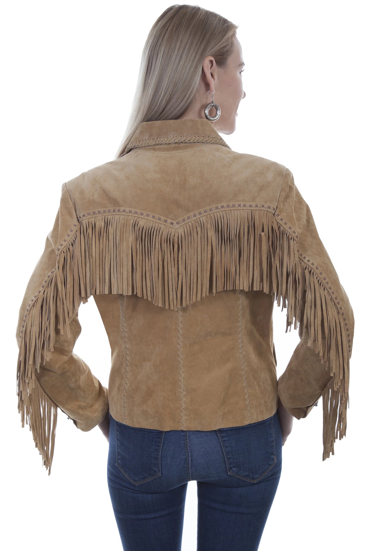 Scully Fringe Suede - Women's Leather Jacket