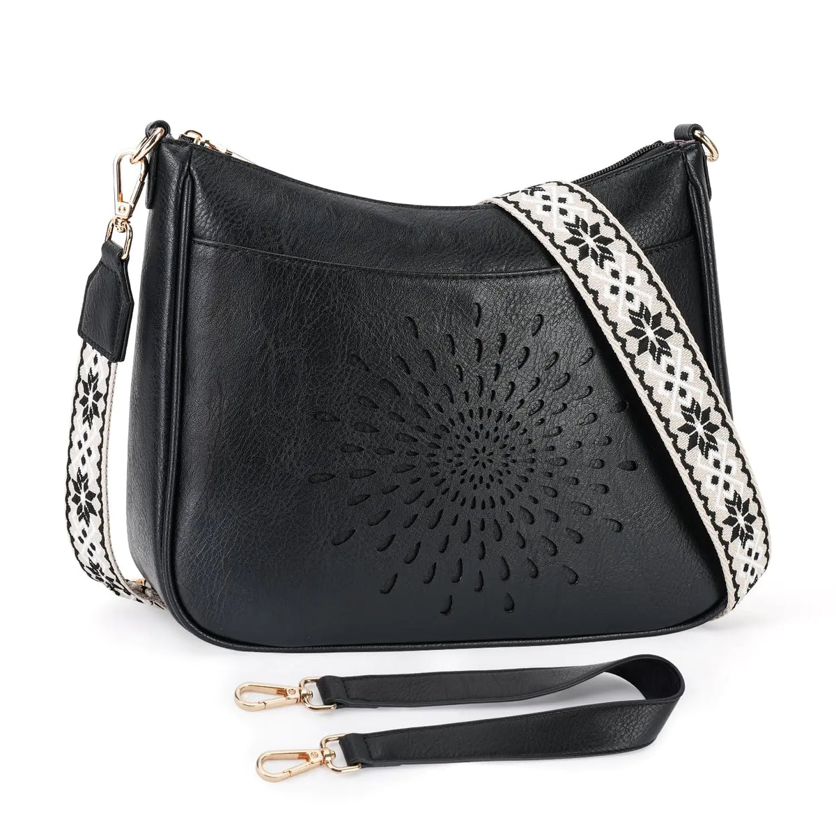 APHISON Crossbody Bag with 2 Detachable Straps