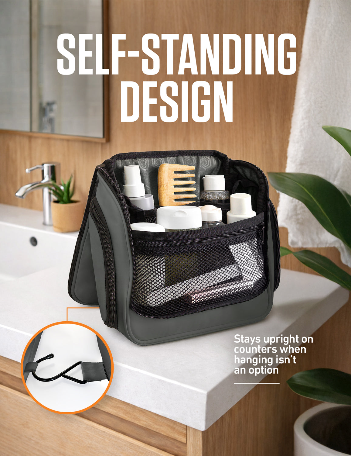 Hanging Travel Toiletry Bag