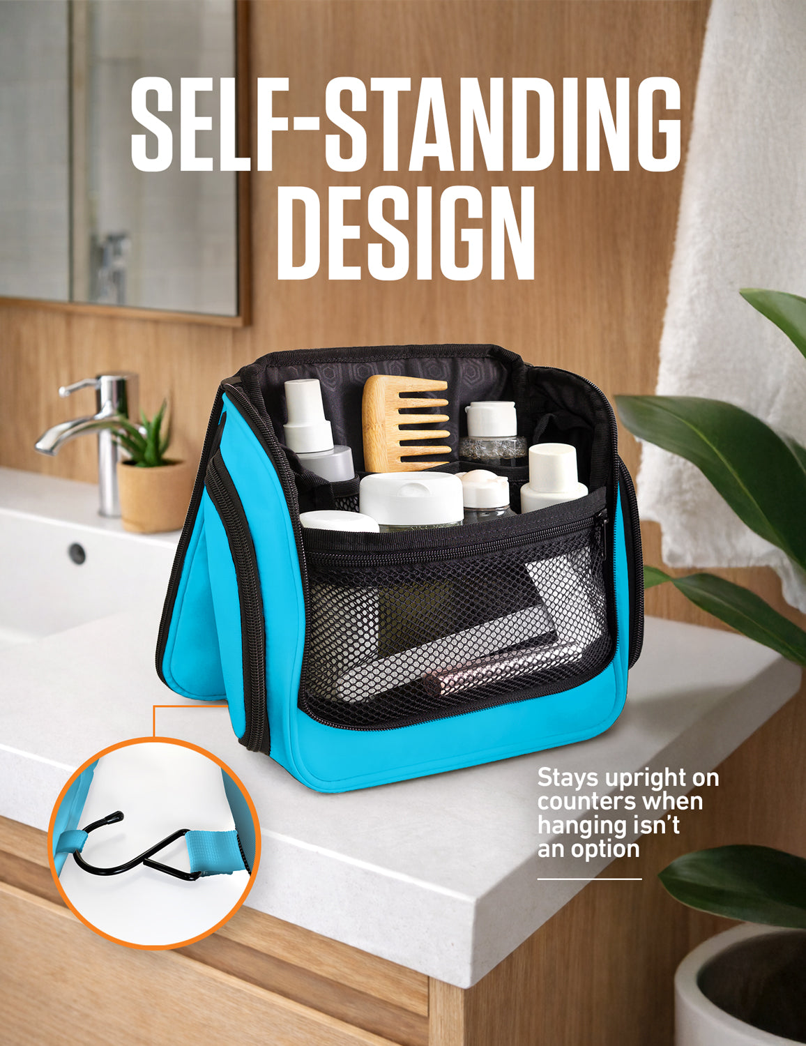 Hanging Travel Toiletry Bag