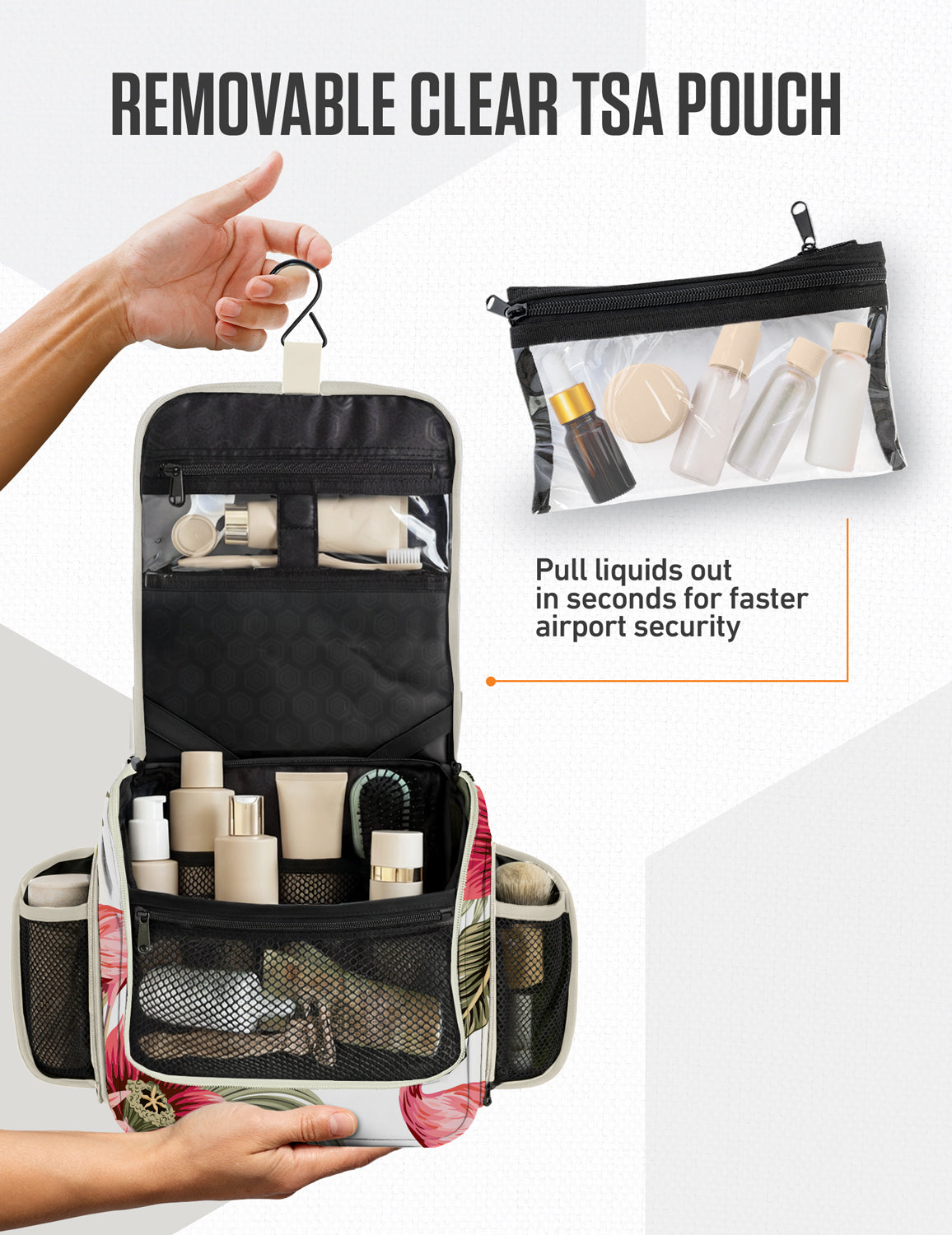 Hanging Travel Toiletry Bag