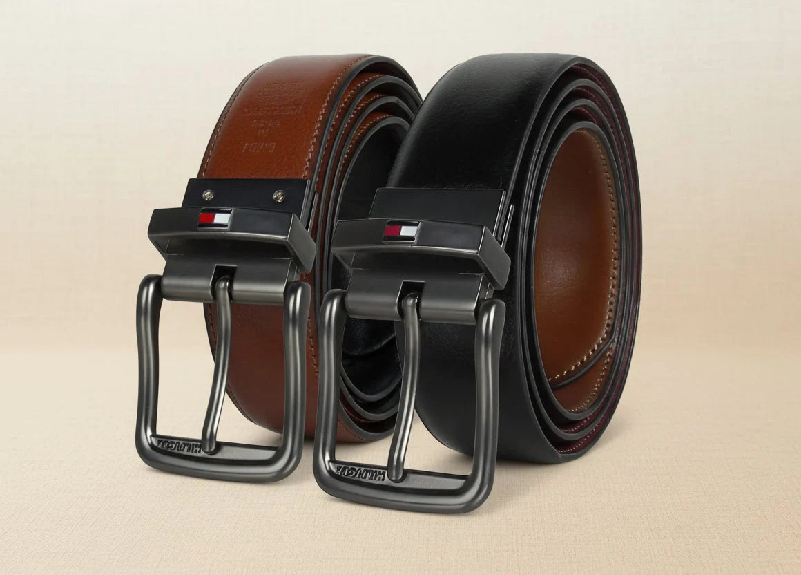 Tommy Hilfiger Mens Casual Reversible Belt