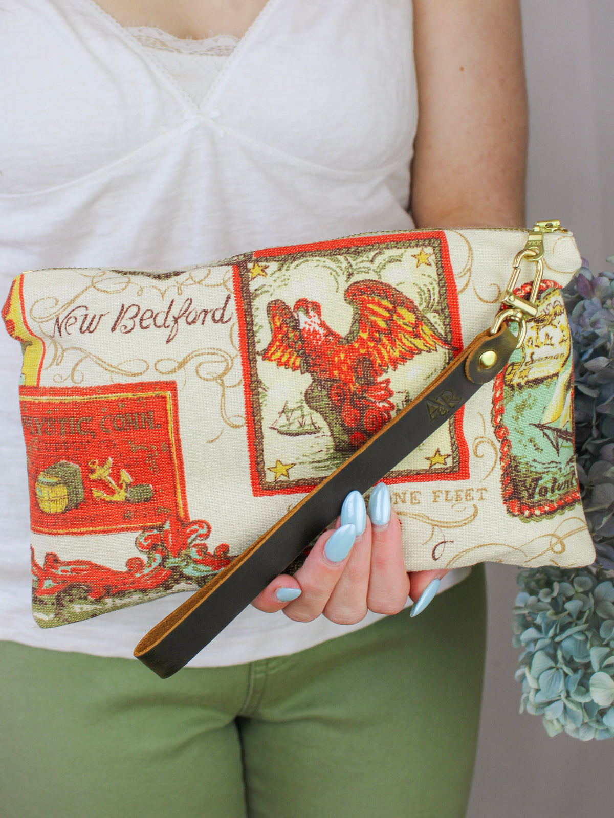 Maritime Heritage Wristlet Purse