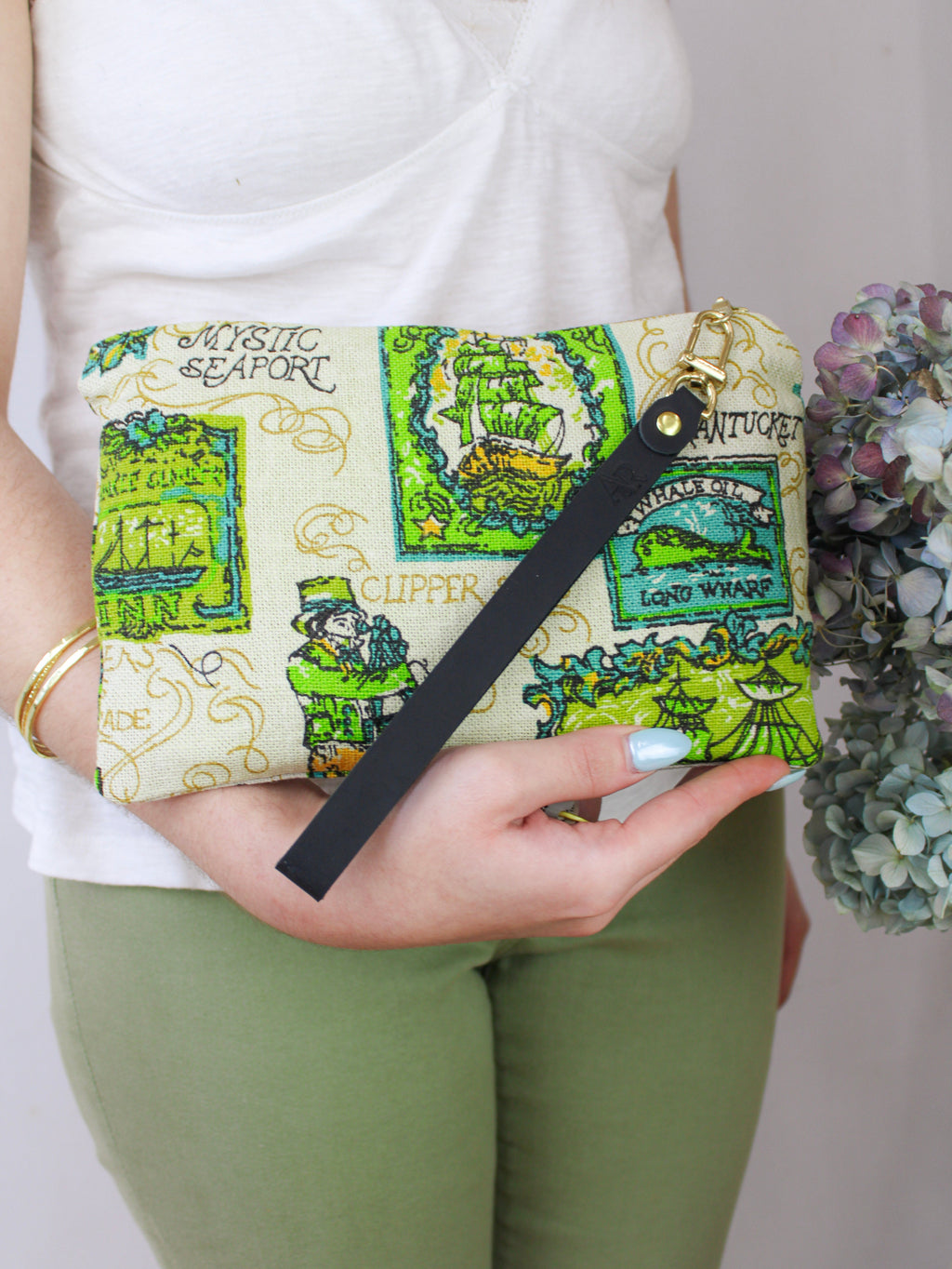 Maritime Heritage Wristlet Purse
