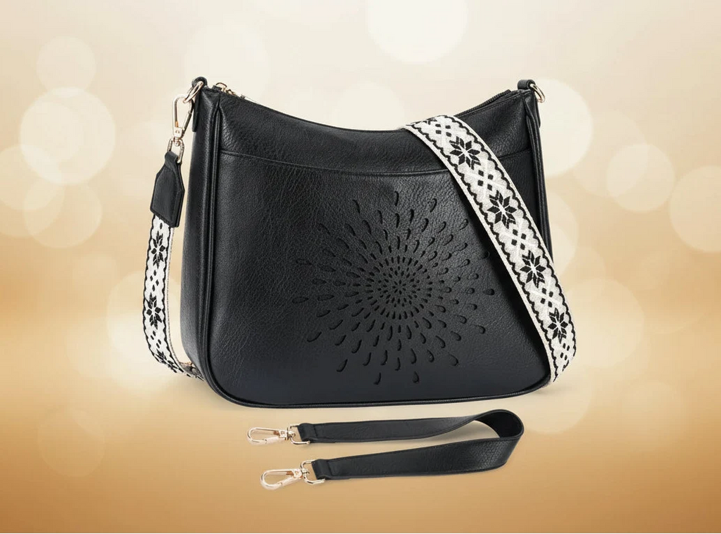 APHISON Crossbody Bag with 2 Detachable Straps