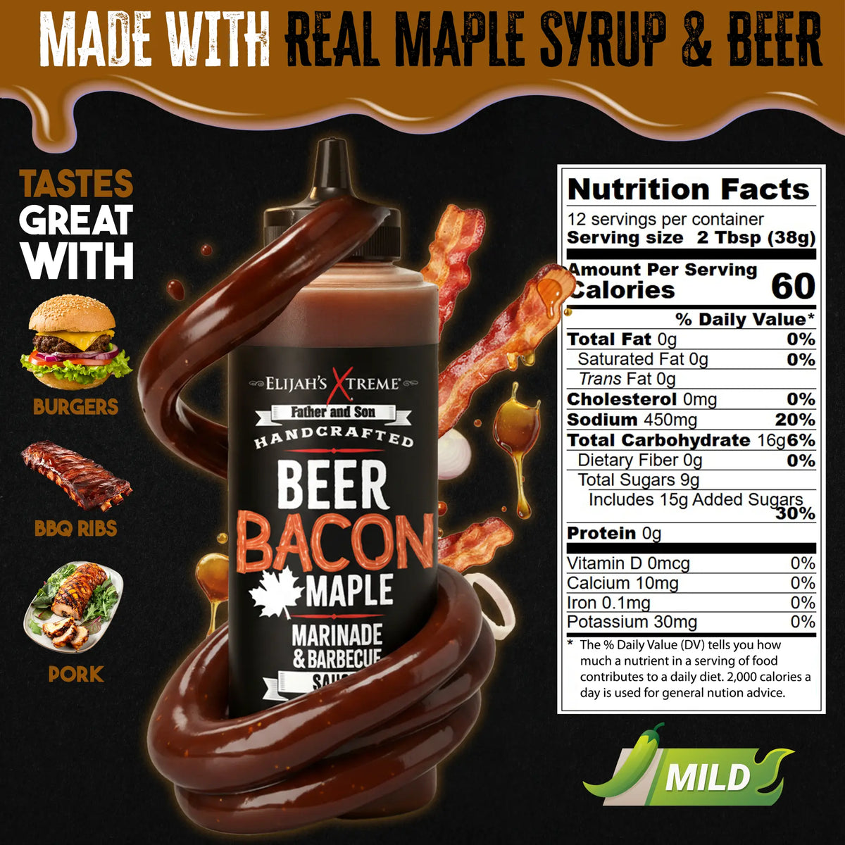 Beer Bacon Maple BBQ Sauce