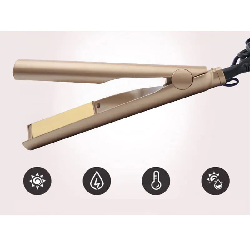 Professional Electric Hair Straightener and Curling Iron