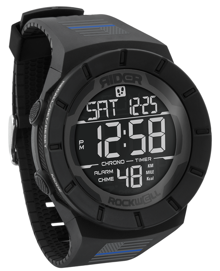 Coliseum Fit™ Police - Freedom Edition (Phantom Black) Watch