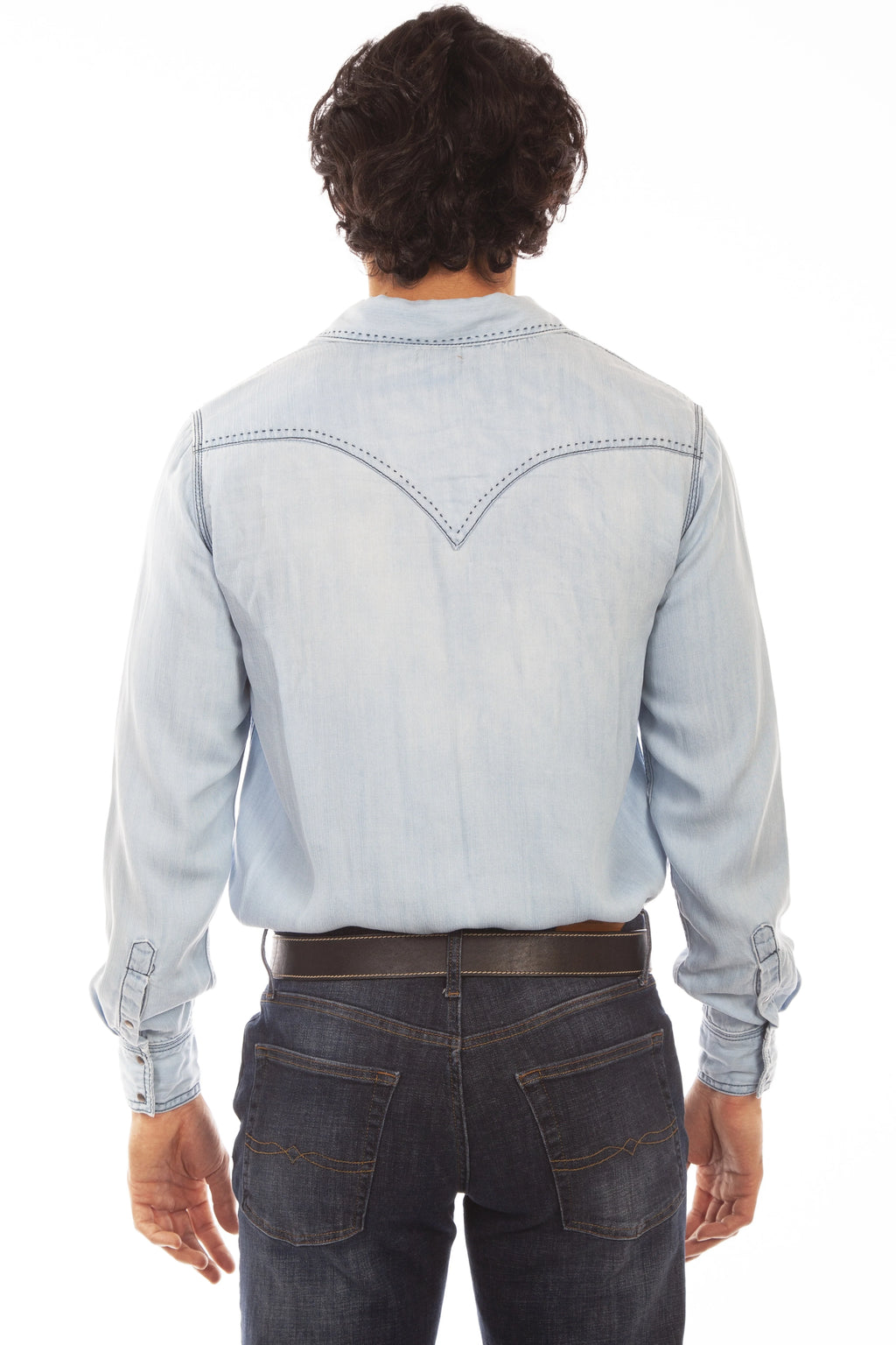 Scully Pick Stitch - Men's Denim Shirt