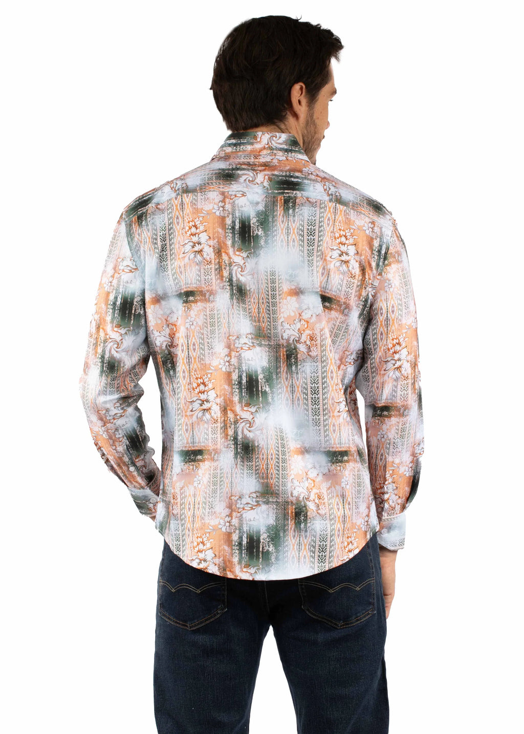 Scully Floral Dreams - Men's Dress Shirt