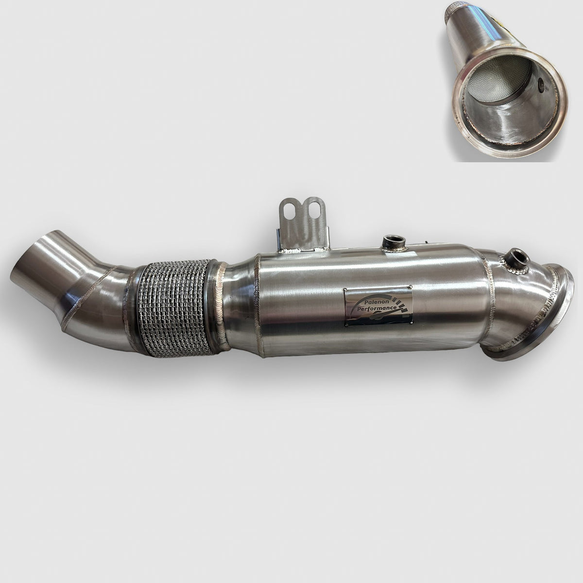 5 Inch B58 Downpipe For Supra & BMW 3.0L - M340i, M440i, M240i, 340i, 440i, 540i, 640i, 740i, X3, X4, X5, X6, X7 | Palenon Performance