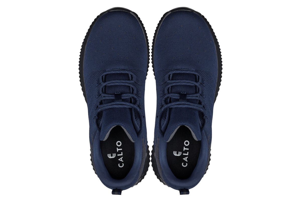 CALTO - Q217 - 2.4 Inches Taller (Navy/Grey) - Ultra Lightweight
