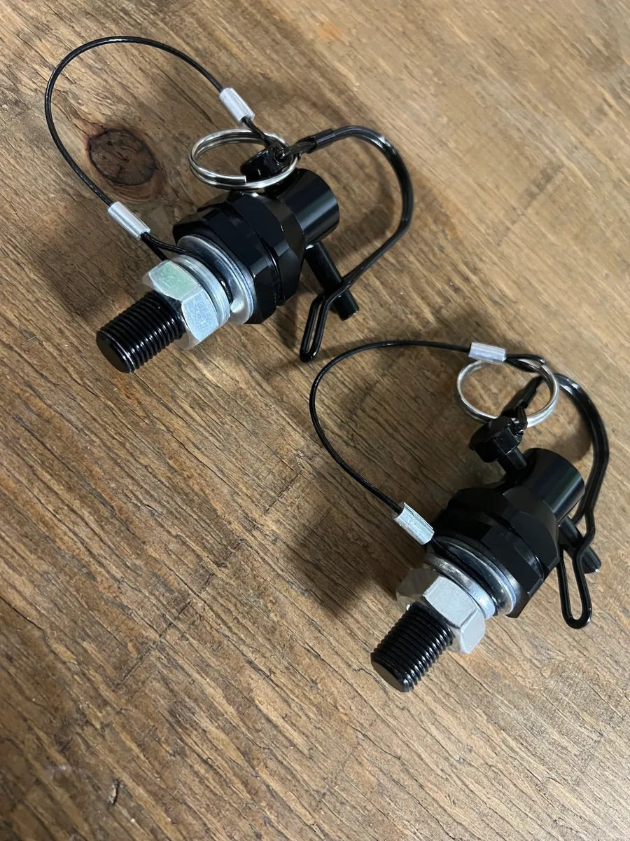 QUICK RELEASE PIN MOUNTS