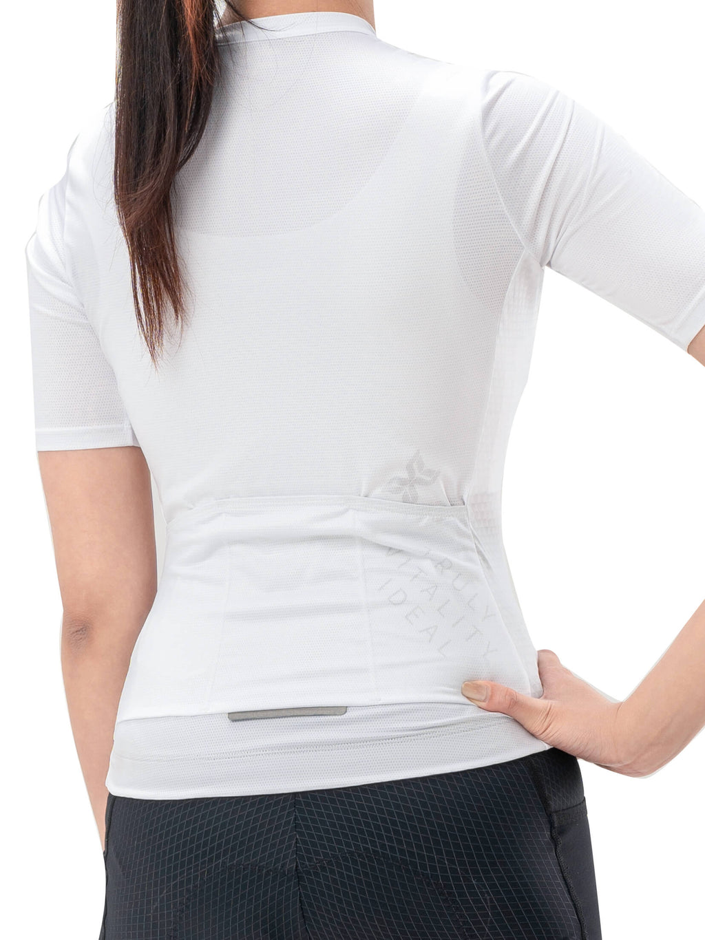 Women's TVI Solid Color Short-Sleeve Cycling Jersey