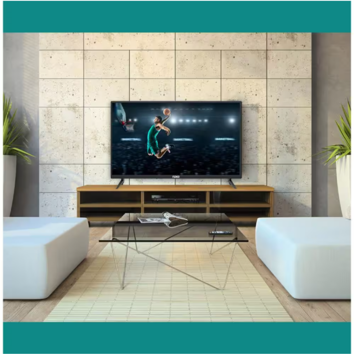 Naxa 32” Class 720p Widescreen LED HD Television w Built-In Digital ATSC Tuner (NT-3206)