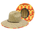 Peter Grimm Retro - Straw Lifeguard Hat