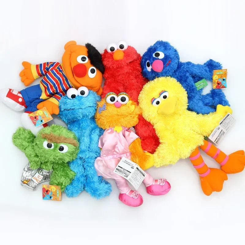 Large Puppet Show Red Puppet Plush Hand Puppet, Soft Cartoon Doll for Kids Gift