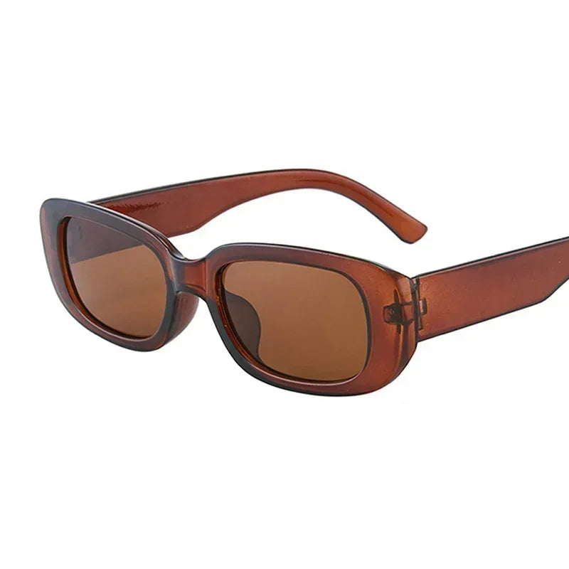 BEGREAT Fashion Retro Small Rectangle Sunglasses Brand Designer Vintage Travel Female Sun Glasses Eyewear Shade UV400 Protection