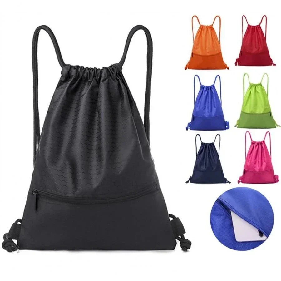 Unisex Drawstring Backpack for Outdoor Activities