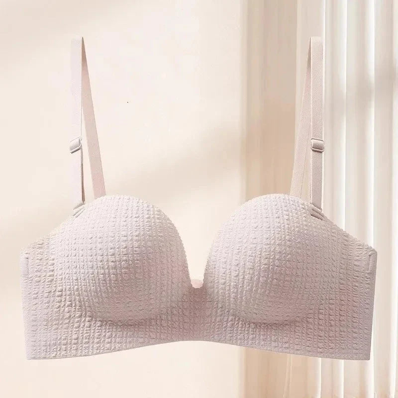 Seamless Bras for Women Invisible Underwear Push Up Bra 3/4 Cup Bralette Cute Comfort Brassiere Nonwire Simple Sexy Lingerie