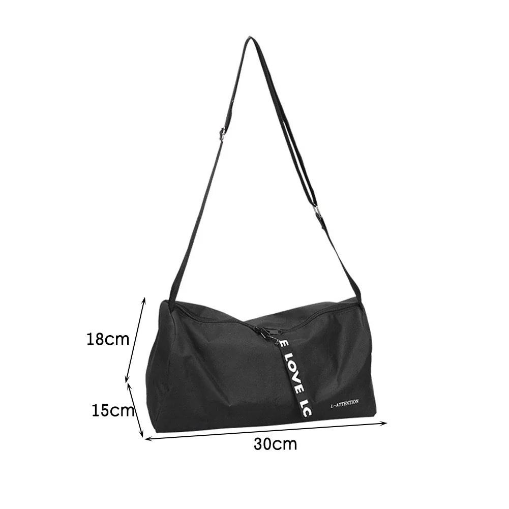 Versatile Gym Bag with Shoe Compartment