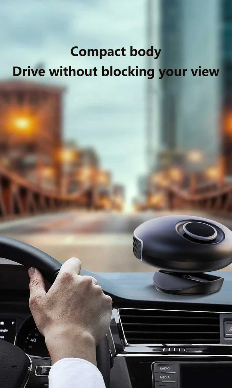 360°rotation 12v/24v Car Heating and Cooling Device