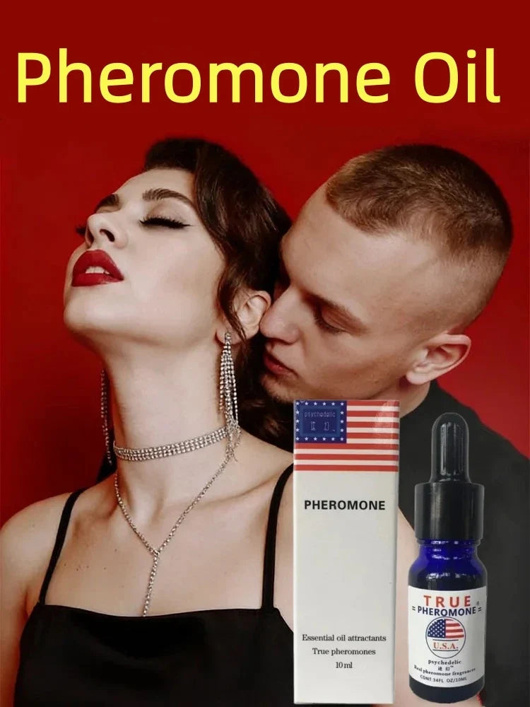Long-Lasting Pheromone Oil For Dating And Flirting - Essential Body Oil For Business And Social Events Ideal for Date Nights