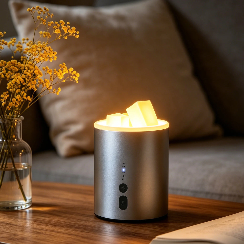 RGB Candle Warmer Lamp with Timer for Wax Melts & Jar Candles