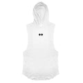 Men's Breathable Cotton Hooded Tank Tops
