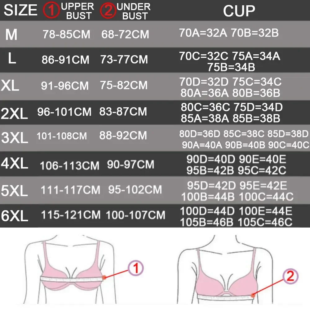 Low Back Bra Top Women Seamless Bralette Deep U Bras Backless Brassiere Large Size Underwear Wireless Sleepwear Lingerie M-6XL