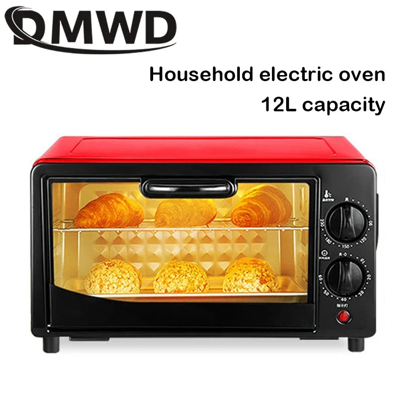 Multifunctional 12L Electric Toaster Oven