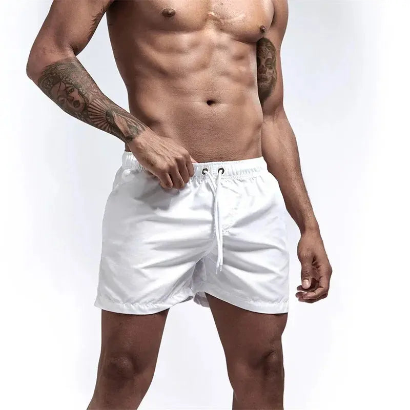 Men's Quick Dry Swim Trunks with Mesh Lining
