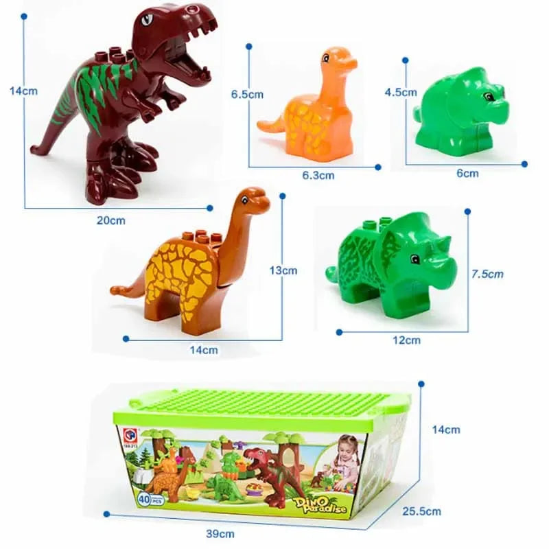 Dinosaur Forest Building Blocks