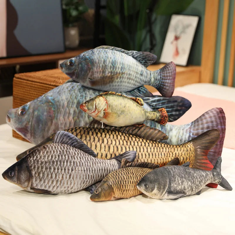 Funny Fish Plush Toy 30–100cm (11.8–39.4 Inches)