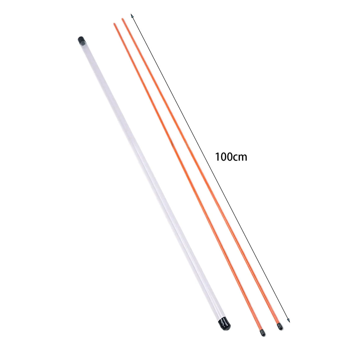 Essential Golf Training Tool Alignment Sticks & Storage Bag
