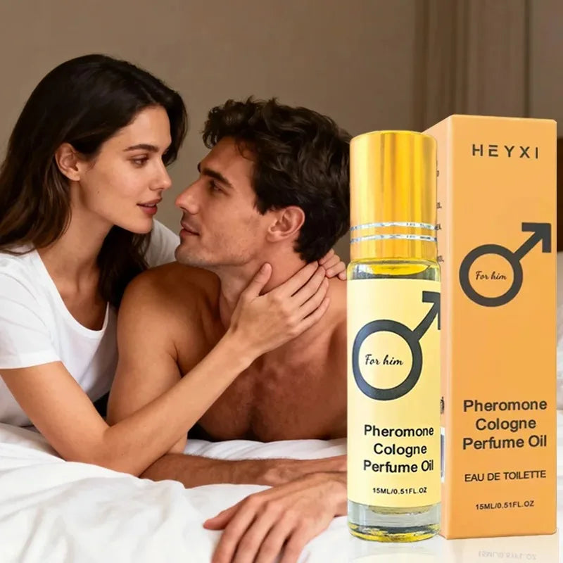 Pheromone Cologne Perfume Oil Lasting Fragrance For Men And Women Portable Travel Clothes Romantic Atmosphere Perfume With Box