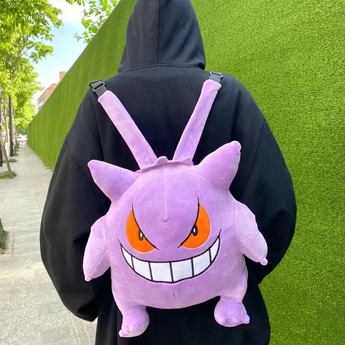 Ghost Creature Plush Backpack