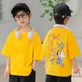 Kids' Graffiti Teddy Bear Streetwear T-Shirt