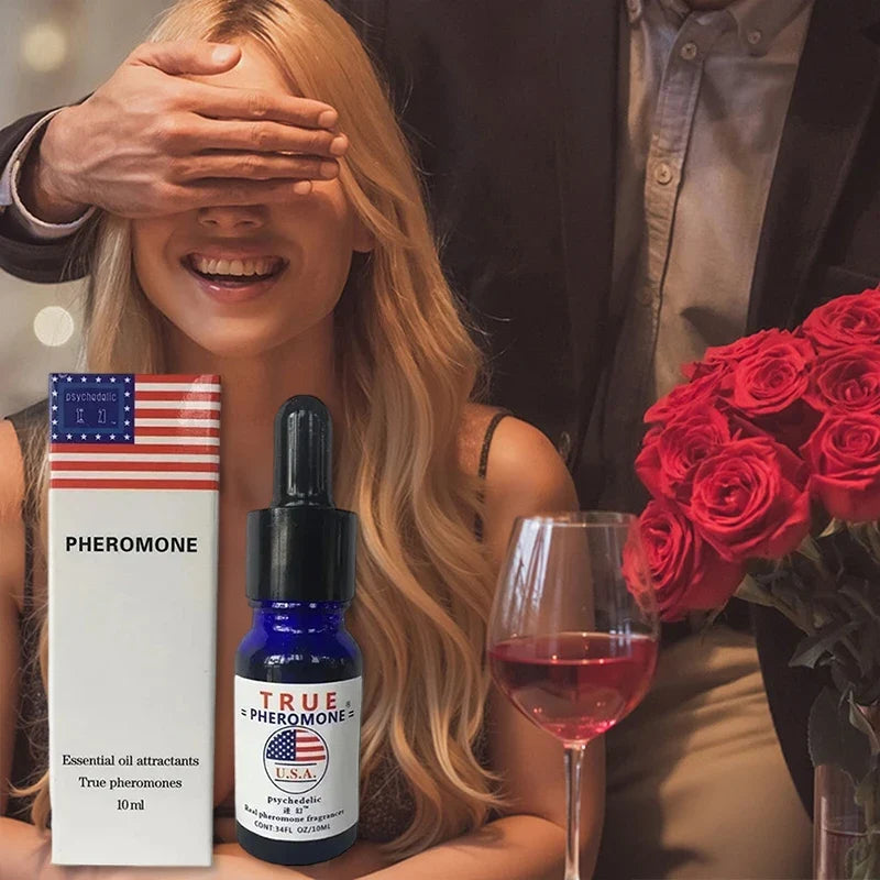 10ml Pheromone Couple Concentrated Perfume Men Women Lasting Passion Light Perfume Attract Opposite Sex Essential Oil Fragrance