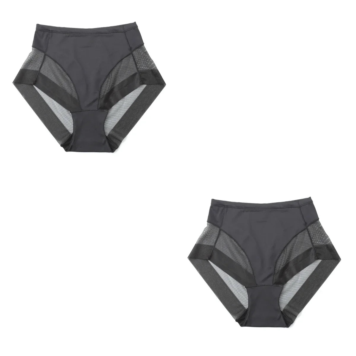 2Pcs/Set Women Tummy Control Panties Butt Lifter High Rise Briefs Shapewear Female Sexy Lingerie Seamless Underwear S-3XL