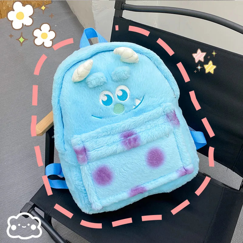 Bear & Alien Plush Backpack