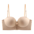 FINETOO Front Closure Sexy Push Up Bra Women Invisible Bras Underwear Lingerie For Female Brassiere Strapless Seamless Bralette
