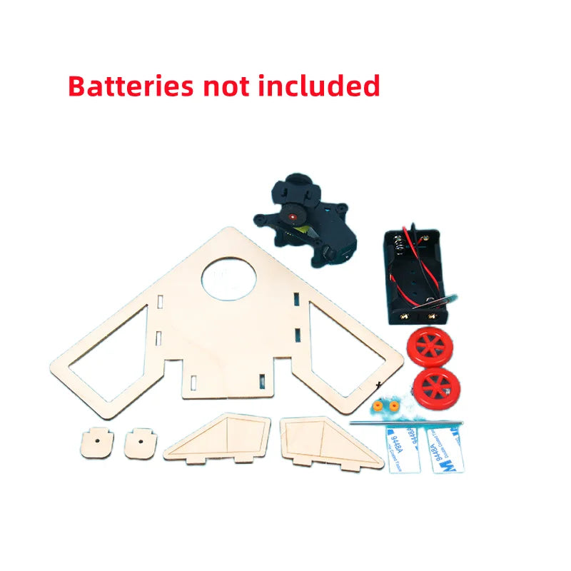 DIY Obstacle Avoidance Car Robot Kit - Technology Science Experiment Toy for Elementary Students, Gift Idea