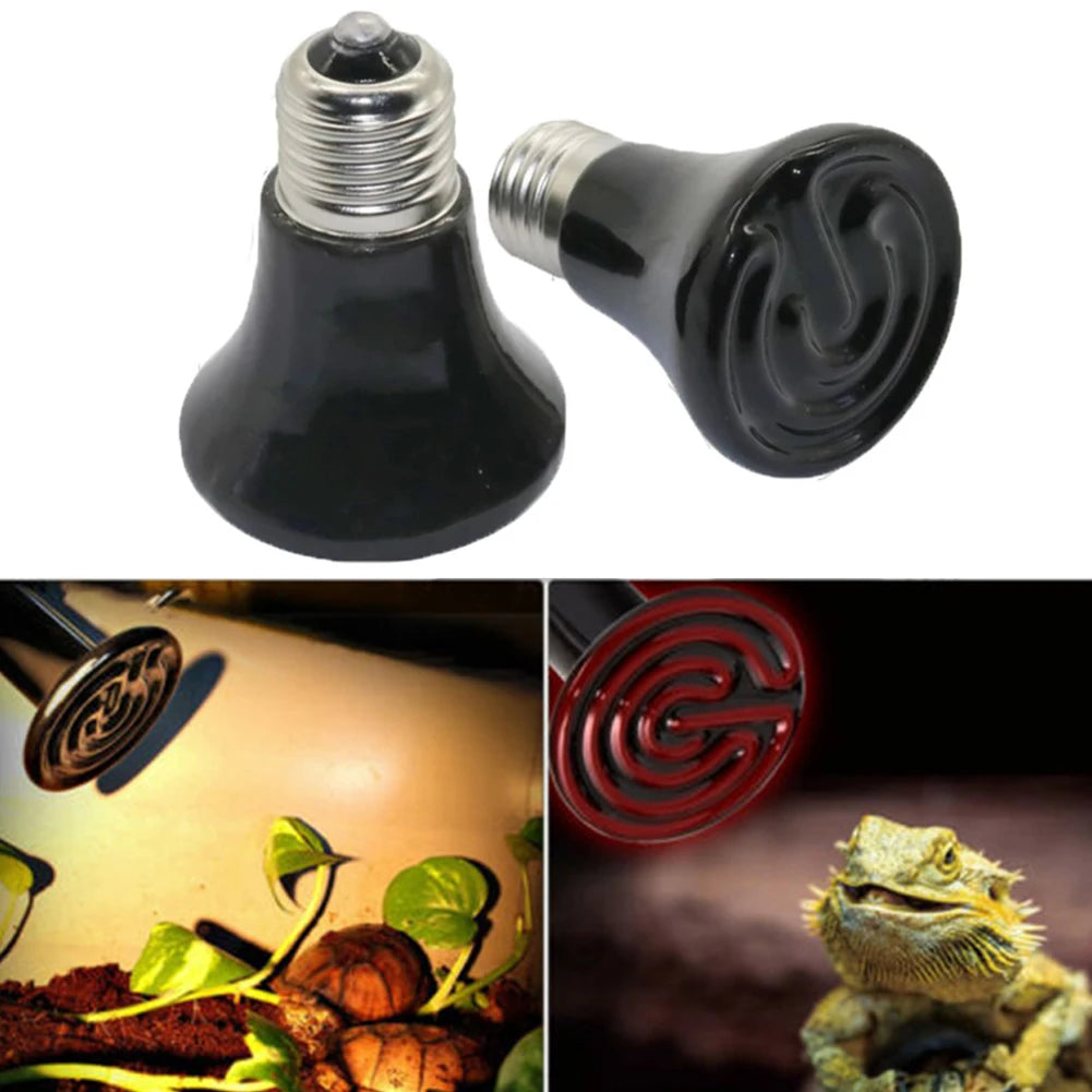 Ceramic Infrared Heat Bulb for Reptiles & Pets