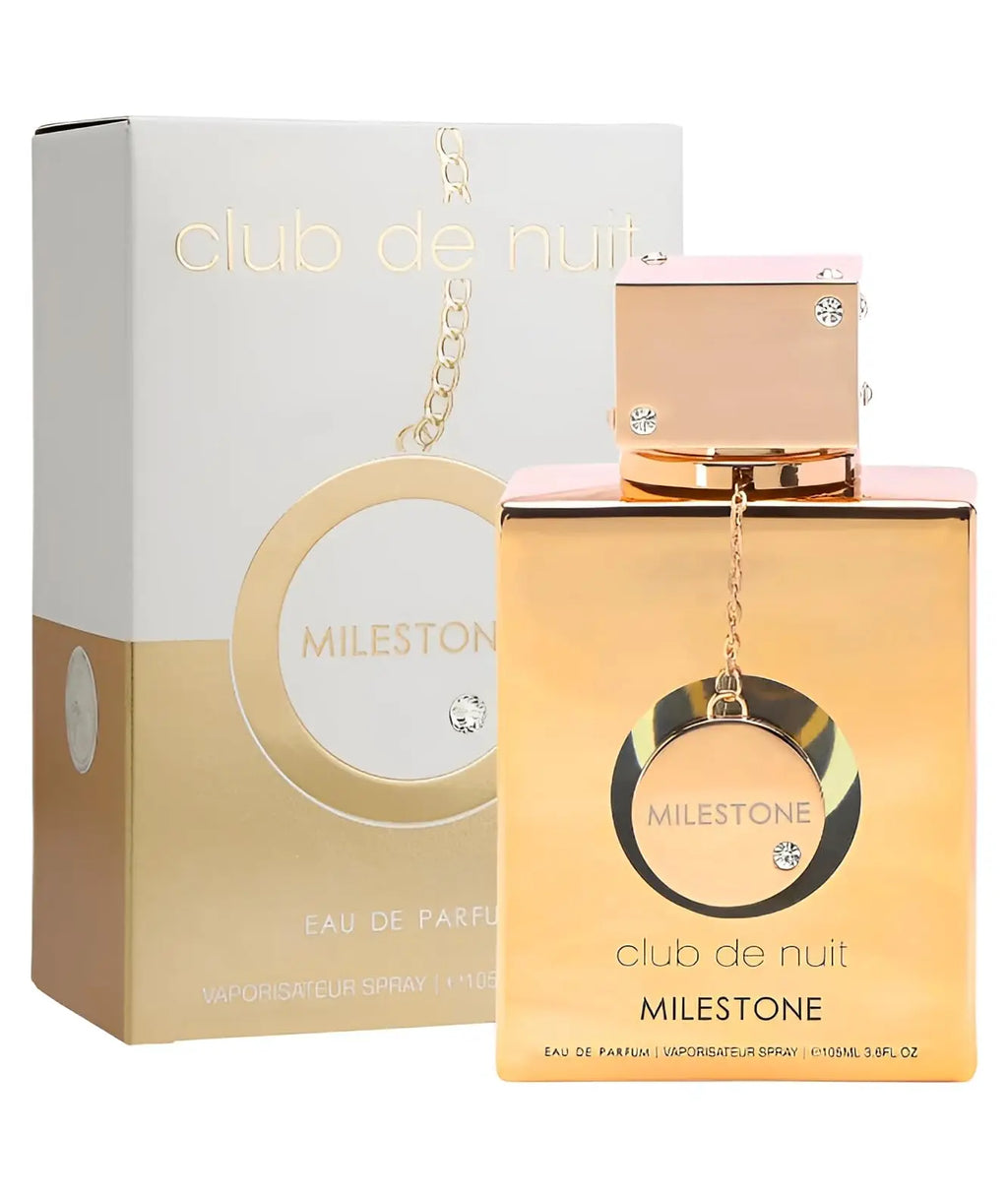 Armaf Club De Nuit Milestone Perfume Oil Club De Nuit Oud Cologne Persistence Pheromone Long-lasting Fragrance 105ML Natural