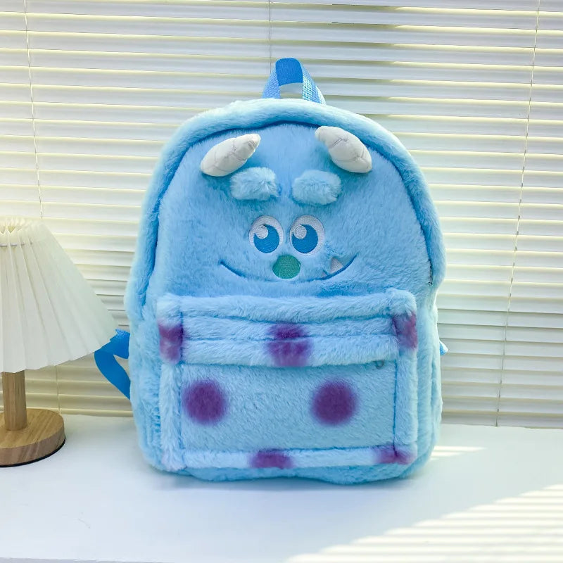 Bear & Alien Plush Backpack