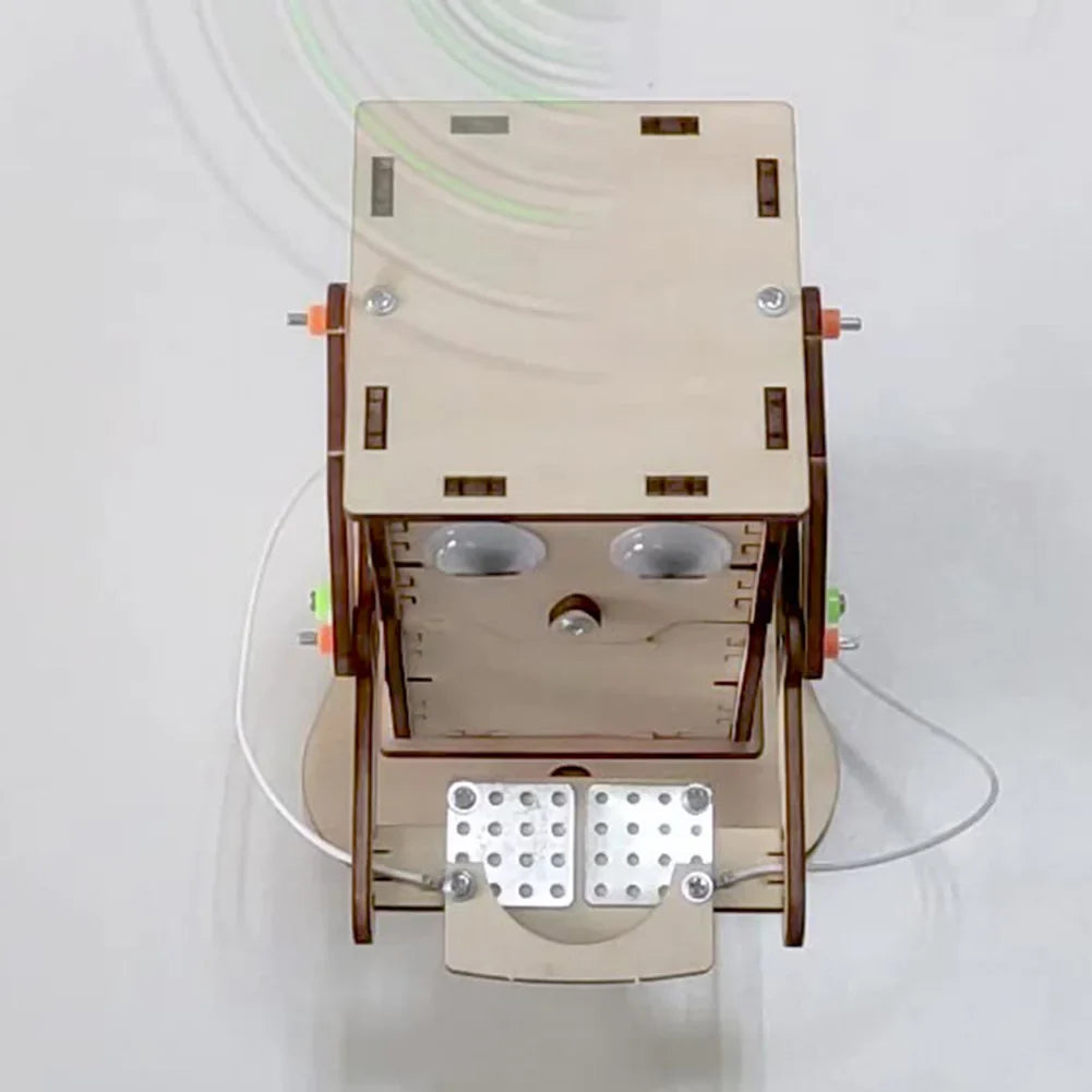 Robot Eating Coin DIY Model - STEM Education Toy Kit for Kids, Science Learning Project
