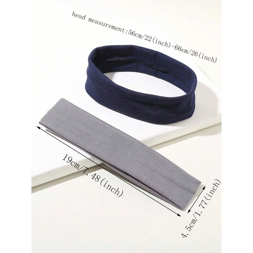 4-Pack Minimalist Preppy Headbands for Women
